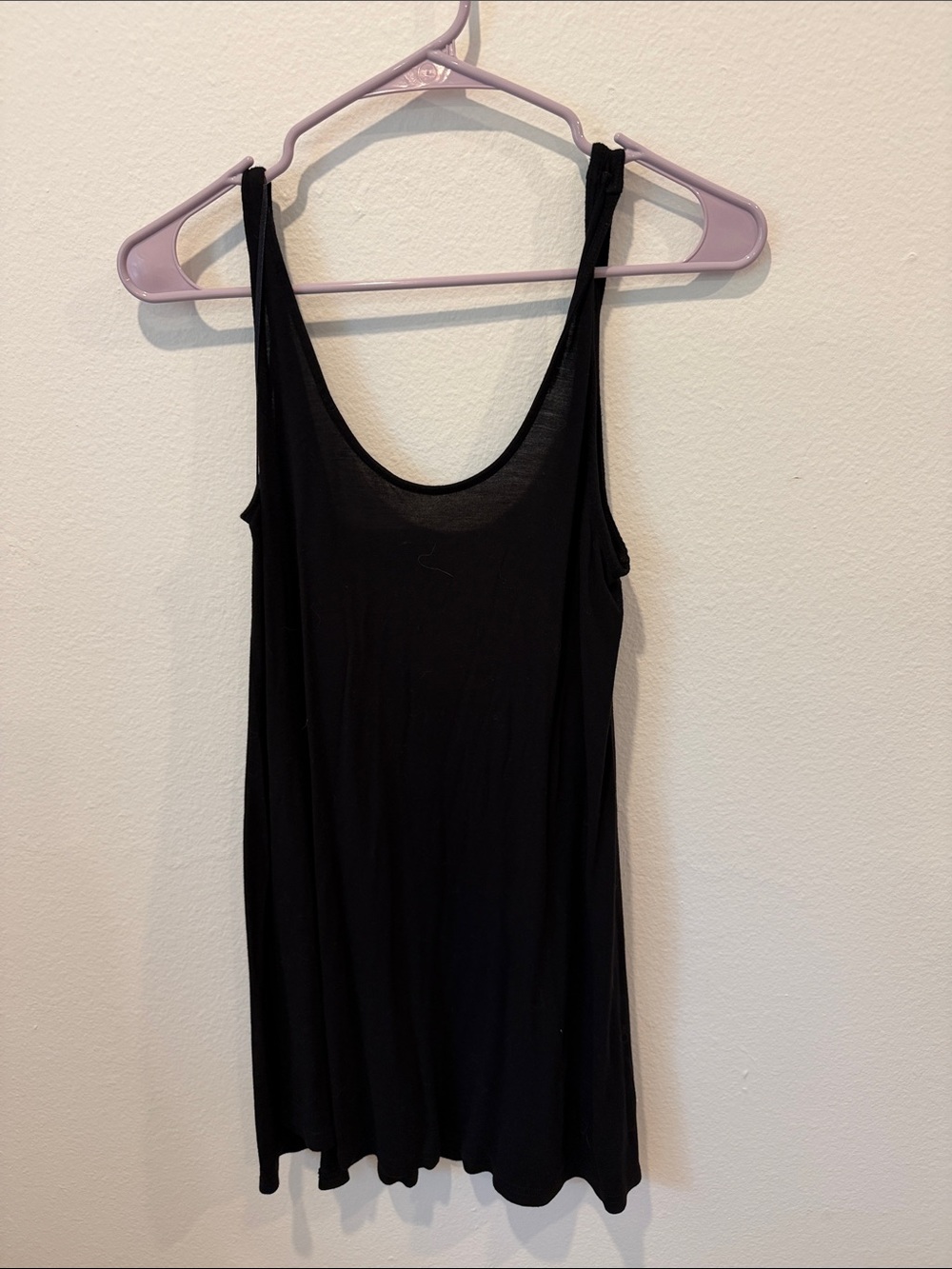 H&M Black Scoop Neck Tank Top